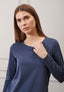 T-shirt over punte sul retro