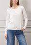 T-shirt over punte sul retro