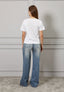 T-shirt over scollo a v