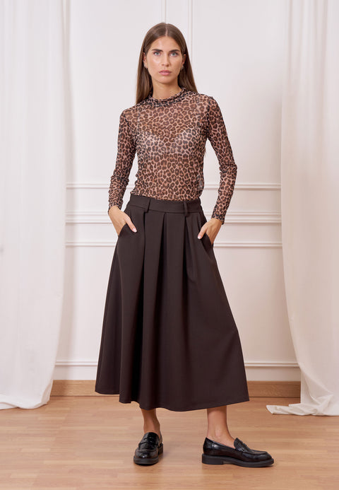 T-shirt tulle maculata