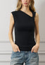 Top collo asimmetrico