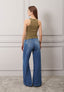 Top costina smanicato
