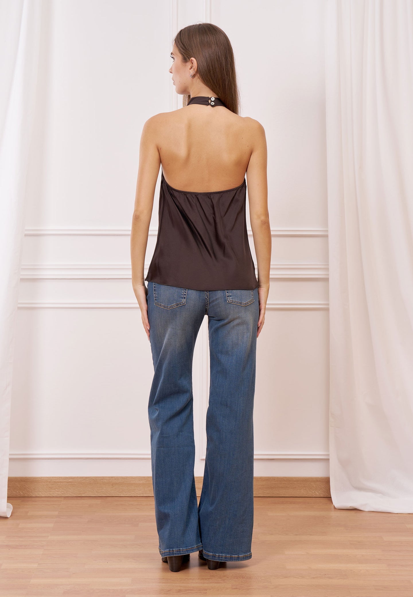 Blusa schiena scoperta