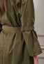 Trench doppiopetto con cintura
