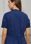 Vestito lungo ampio in cotone