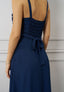 Vestito lungo corpetto floreale