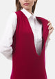 Vestito-midi-in-maglia-scollo-profondo