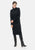 Vestito midi in maglina collo cratere