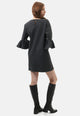Vestito midi punto milano
