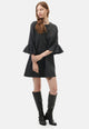 Vestito midi punto milano