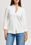 Camicia maniche a tre quarti - BIANCO