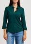 Camicia maniche a tre quarti - VERDE