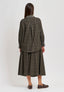 Camicia over tartan in cotone - MILITARE