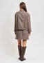 Gonna corta a pieghe in galles - BEIGE