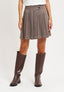 Gonna corta a pieghe in galles - BEIGE