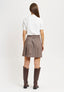 Gonna corta a pieghe in galles - BEIGE