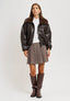 Gonna corta a pieghe in galles - BEIGE