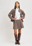 Gonna corta a pieghe in galles - BEIGE