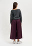 Cardigan a costine con scollo a v - GRIGIO SCURO