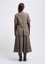 Giacca con maniche in pizzo - CAMMELLO