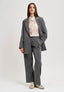 Giacca over monopetto lunga - GRIGIO MEDIO