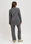 Giacca over monopetto lunga - GRIGIO MEDIO