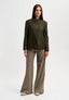 Giacca con chiusura diagonale - MILITARE