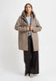 Cappotto con inserto piumino - BEIGE