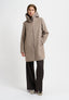 Cappotto con inserto piumino - BEIGE