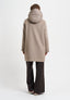 Cappotto con inserto piumino - BEIGE
