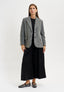 Cappotto giacca over effetto lana cotta - GRIGIO MEDIO