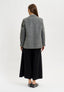 Cappotto giacca over effetto lana cotta - GRIGIO MEDIO