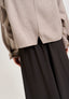 Cappotto corto con tasche - TORTORA