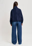 Cappotto corto con tasche - BLU