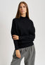 Maglia over con maniche raglan - NERO