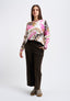 Tropical jacquard sweater - IVORY