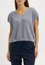 Maglia smanicata in misto alpaca - GRIGIO MEDIO