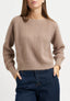 Maglia a costa inglese in misto alpaca - TORTORA