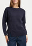 Maglia con treccia laterale - BLU