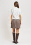 Maglia glitter a maniche corte - AVORIO