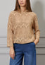 Maglia effetto crochet