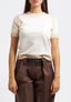 Pantalone con passanti larghi e cintura - MARRONE