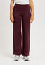 Pantalone palazzo in maglia - BORDEAUX