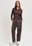 Pantalone in felpa maculato - MACULATO