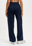 Pantalone ampio in scuba - BLU