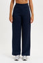 Pantalone ampio in scuba - BLU