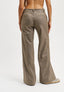 Pantalone a quadri con gamba dritta - MILITARE
