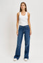 Jeans svasati a vita alta - JEANS