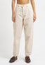 Pantaloni baggy in velluto a coste - AVORIO