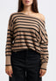 High-waisted balloon trousers - BLACK